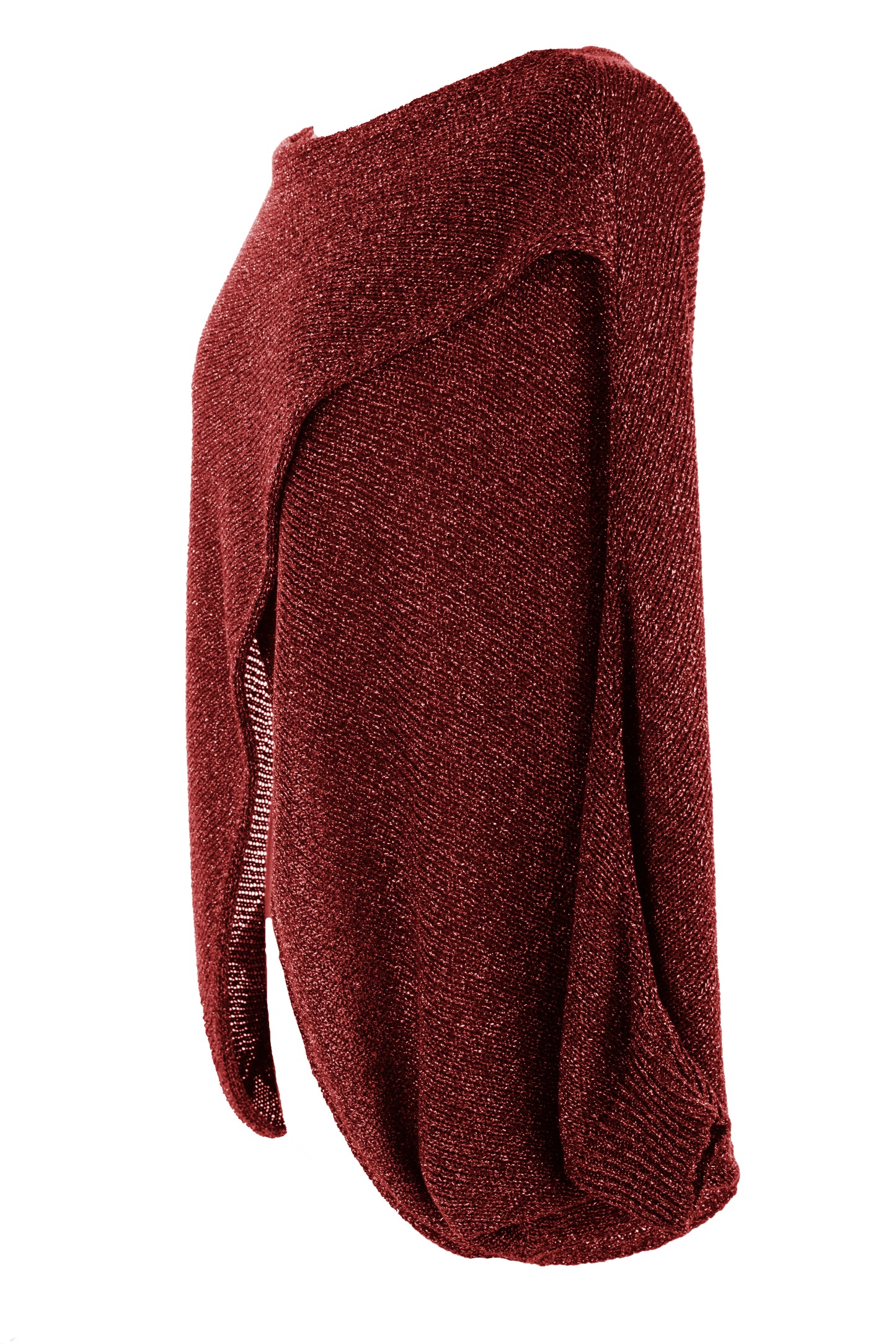 Crossover Lurex Top
