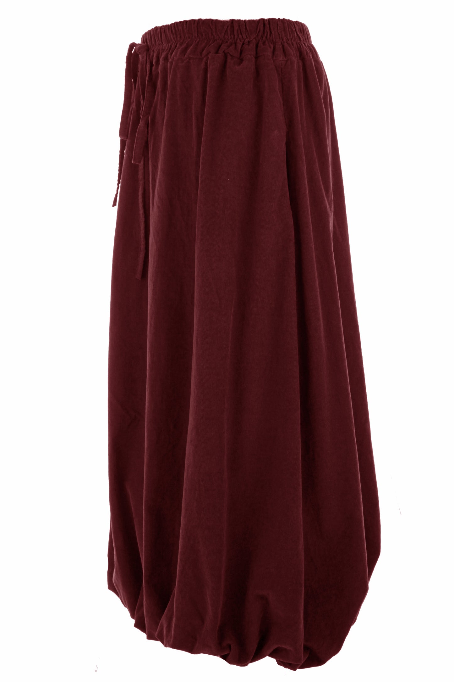 Puffball Corduroy Skirt