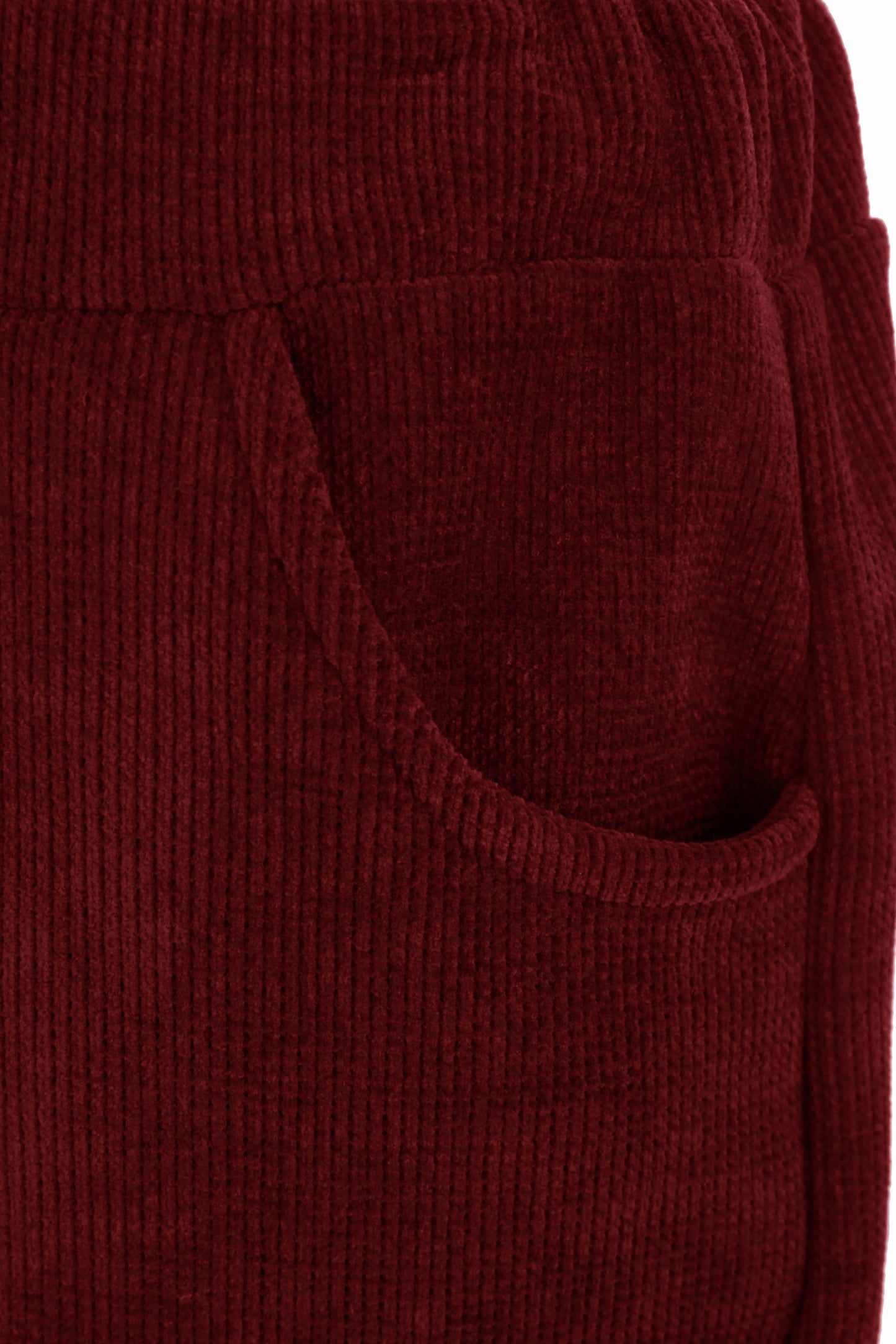 2 Pocket Chenille Trouser