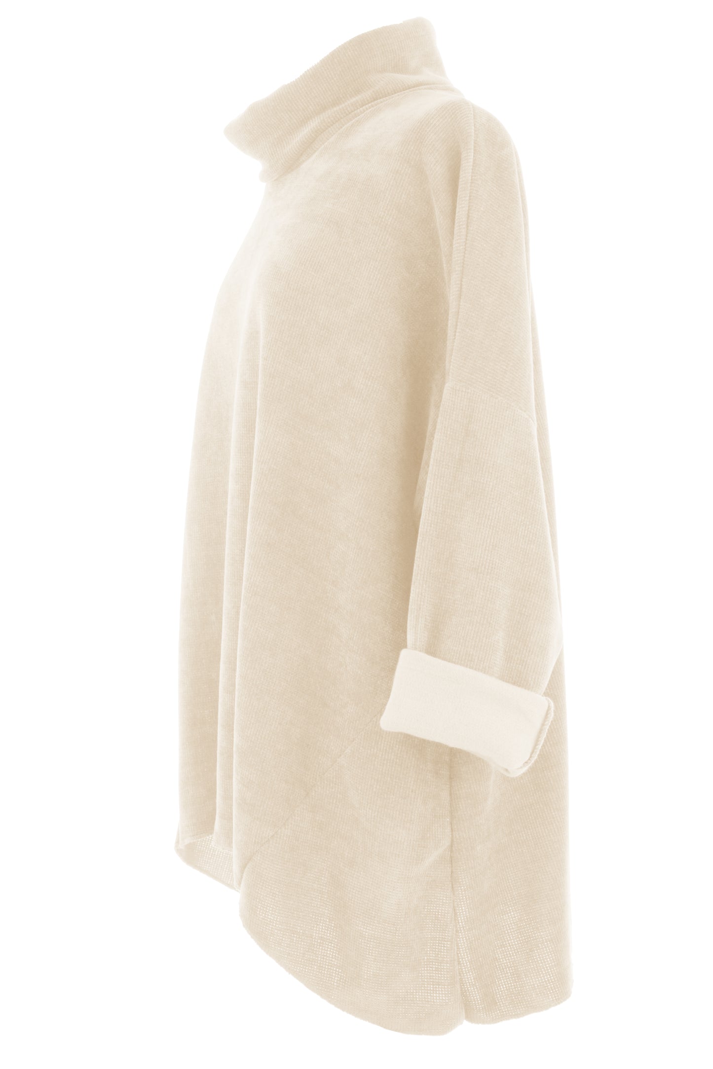 Cowl Neck Chenille Top