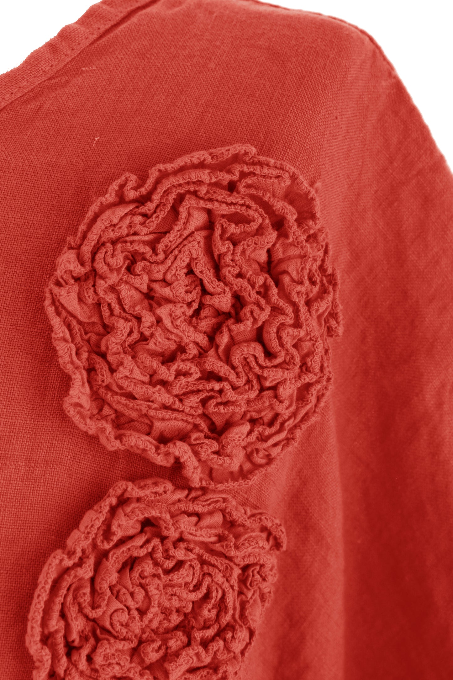 Floral Panel Linen Top