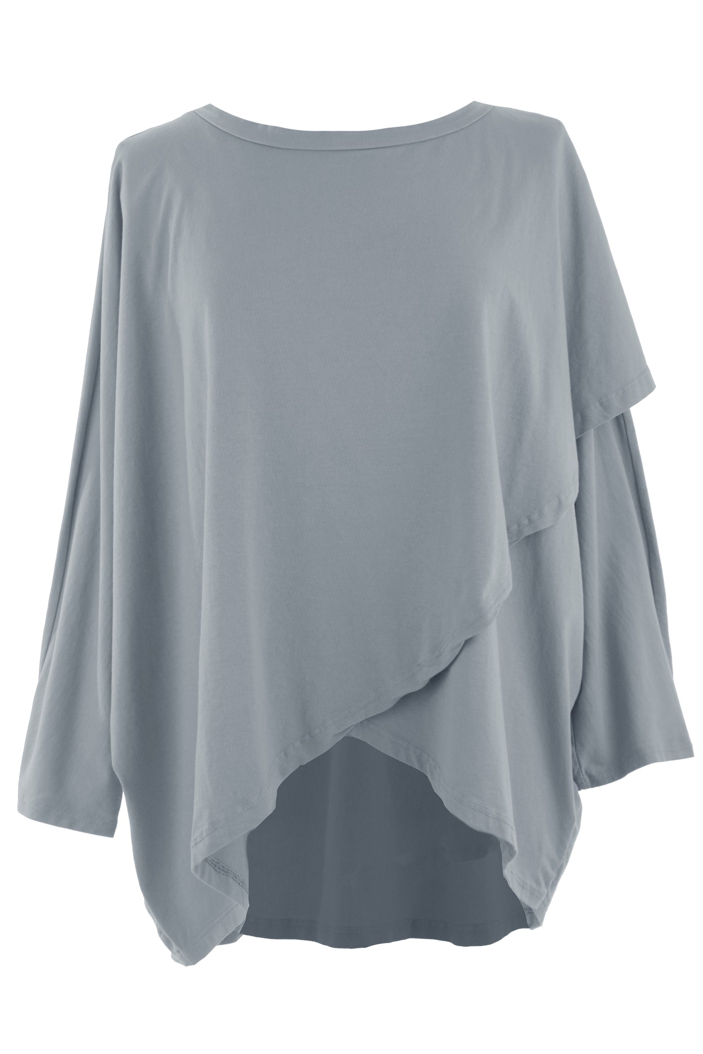 Crossover Flap Sweatshirt