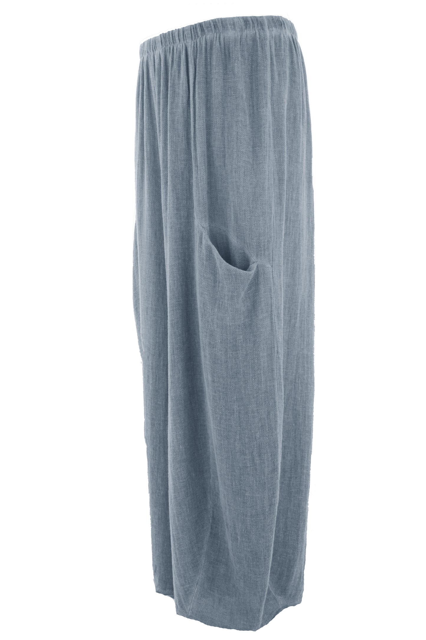 2 Slit Pocket Teabag Linen Trouser