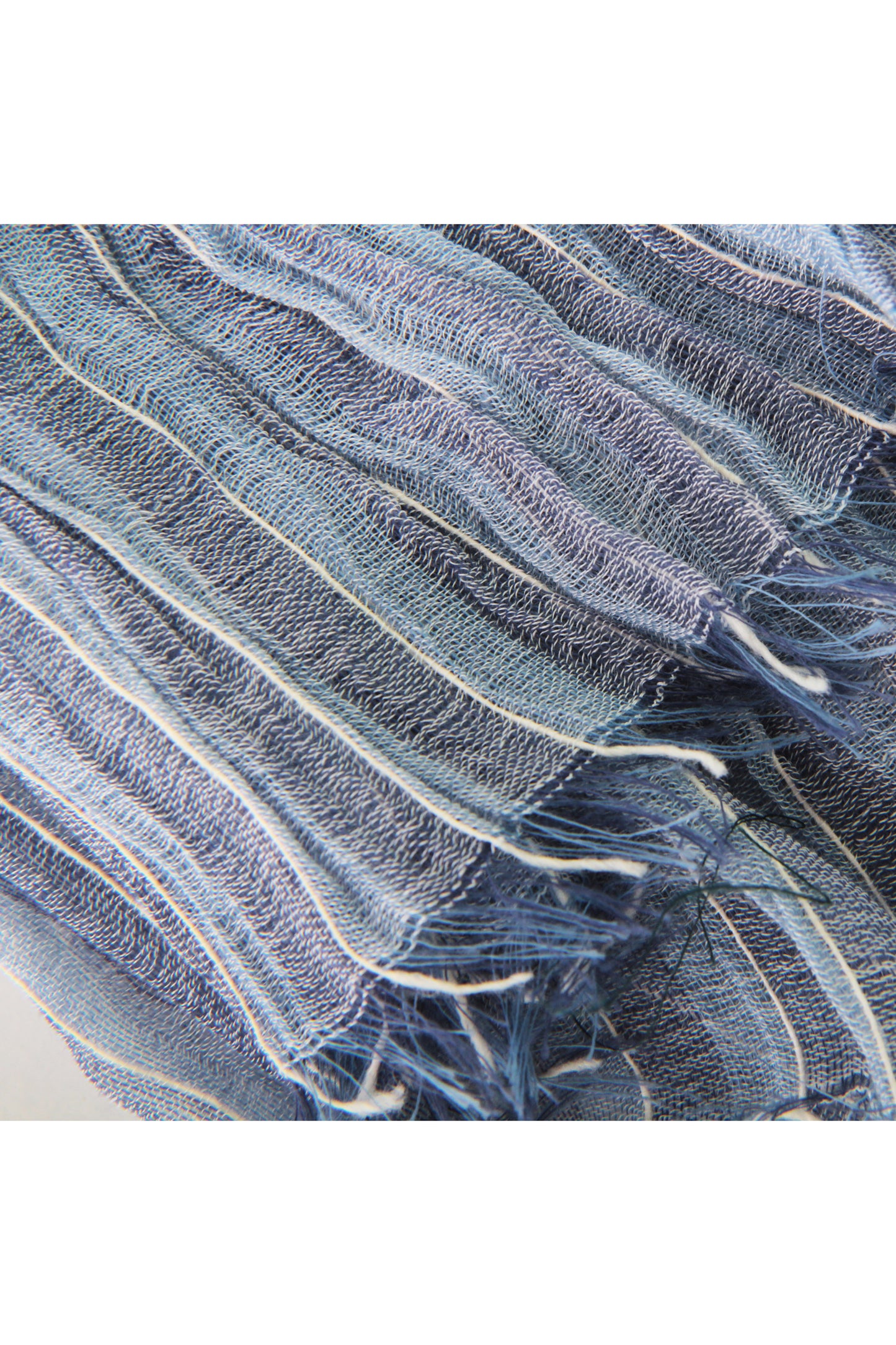 Stripe Crinkle Scarf