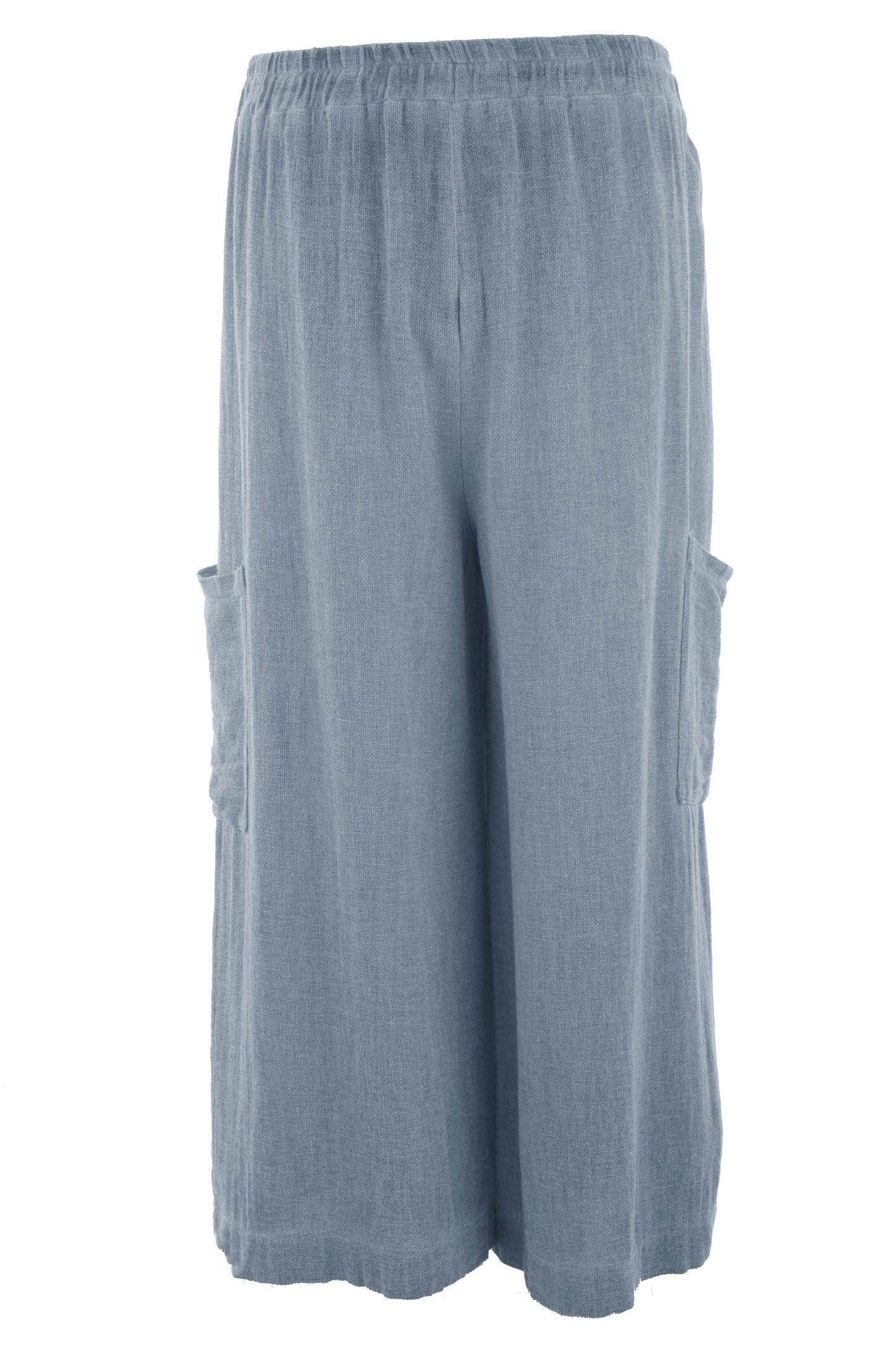 Teabag Linen Cropped Length Trouser