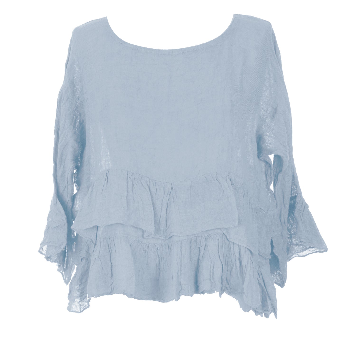 Frill Hem Crop Top