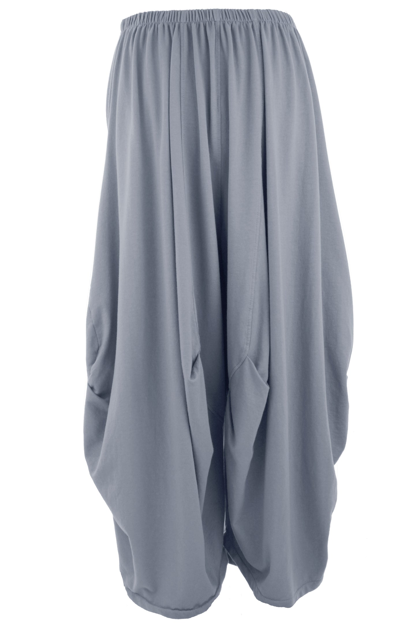 Gathered Jersey Trouser