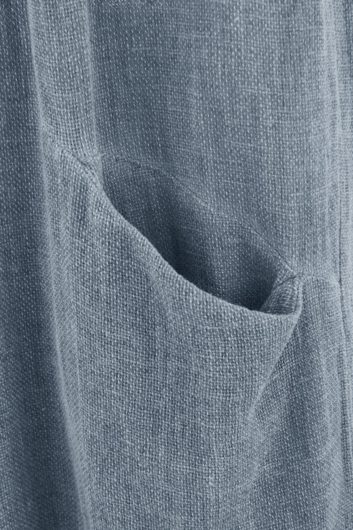 2 Slit Pocket Teabag Linen Trouser