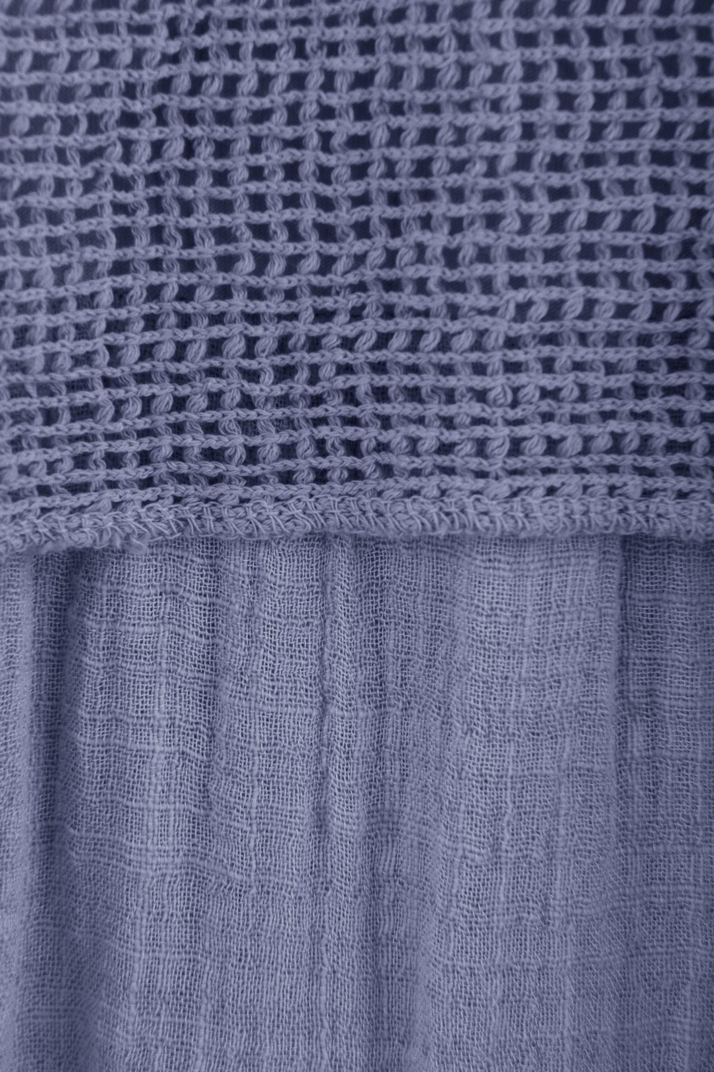 Mesh Shrug Cotton Midi