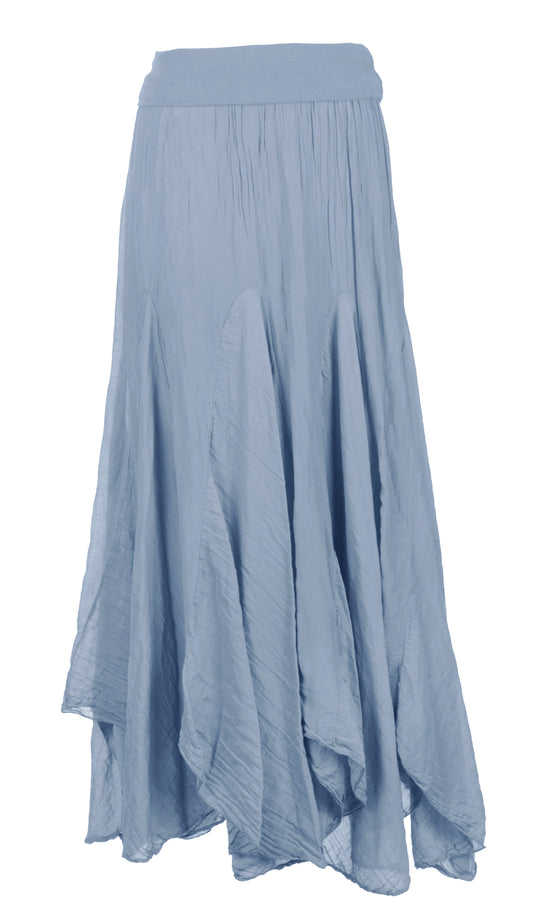 Silk Panel Skirt