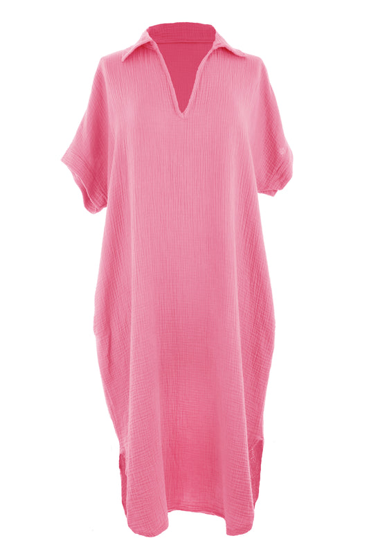 Plain Cheesecloth Midi