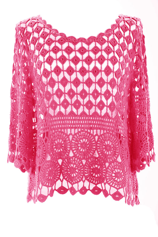 Crochet Top with Vest