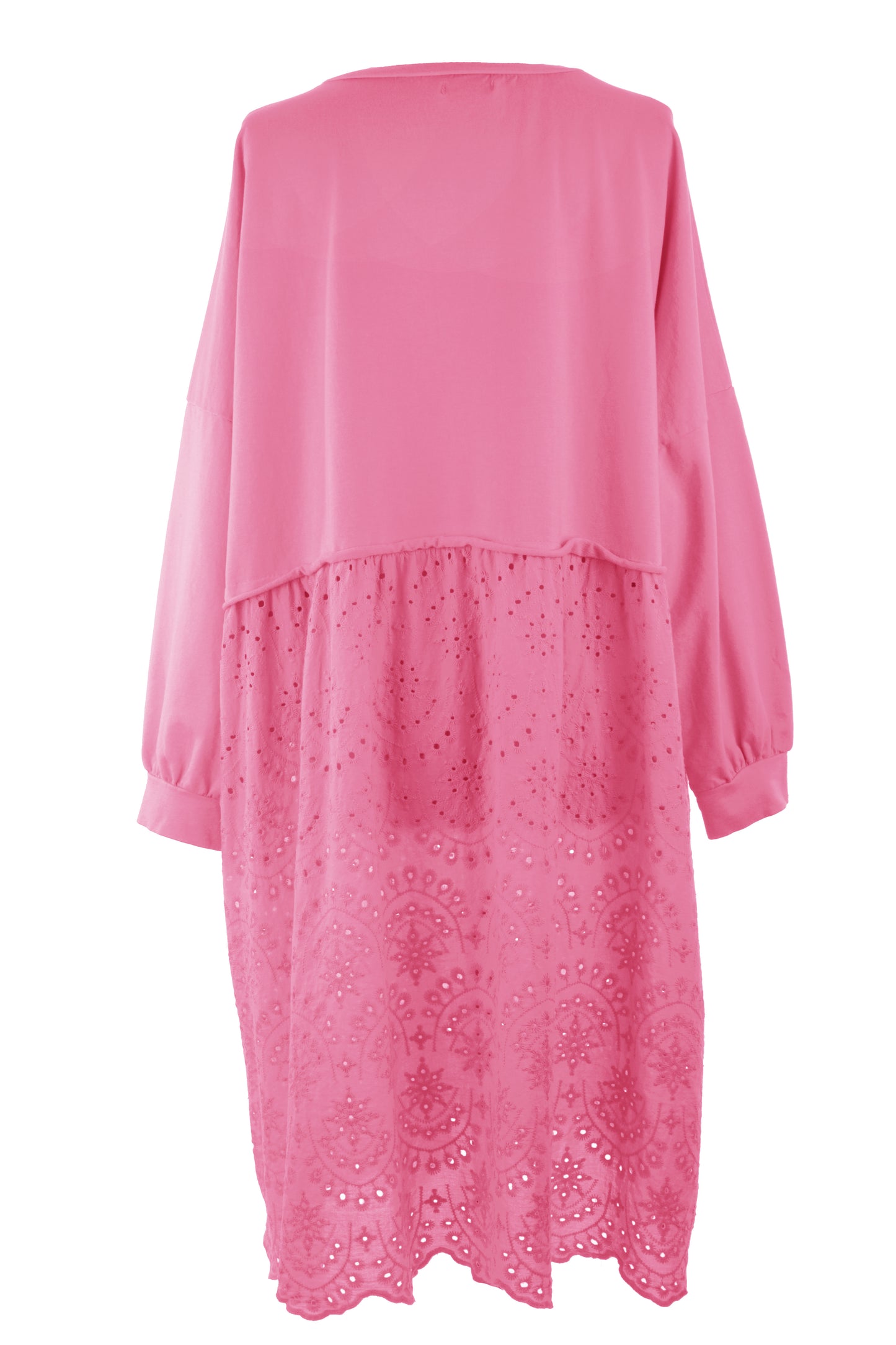 Broderie Anglaise Panel Dress