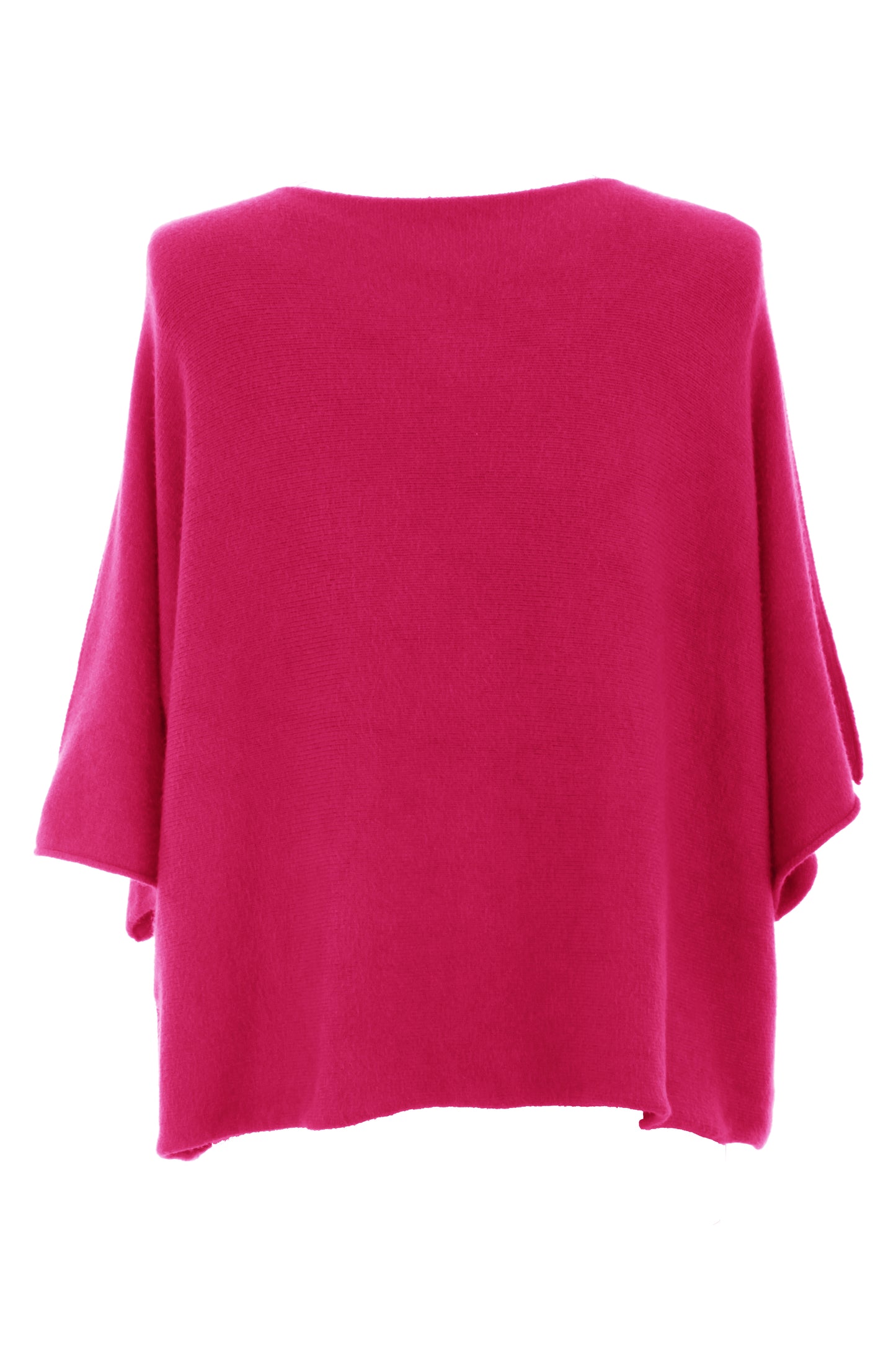 Batwing Short Sleeve Soft Knit Jumper