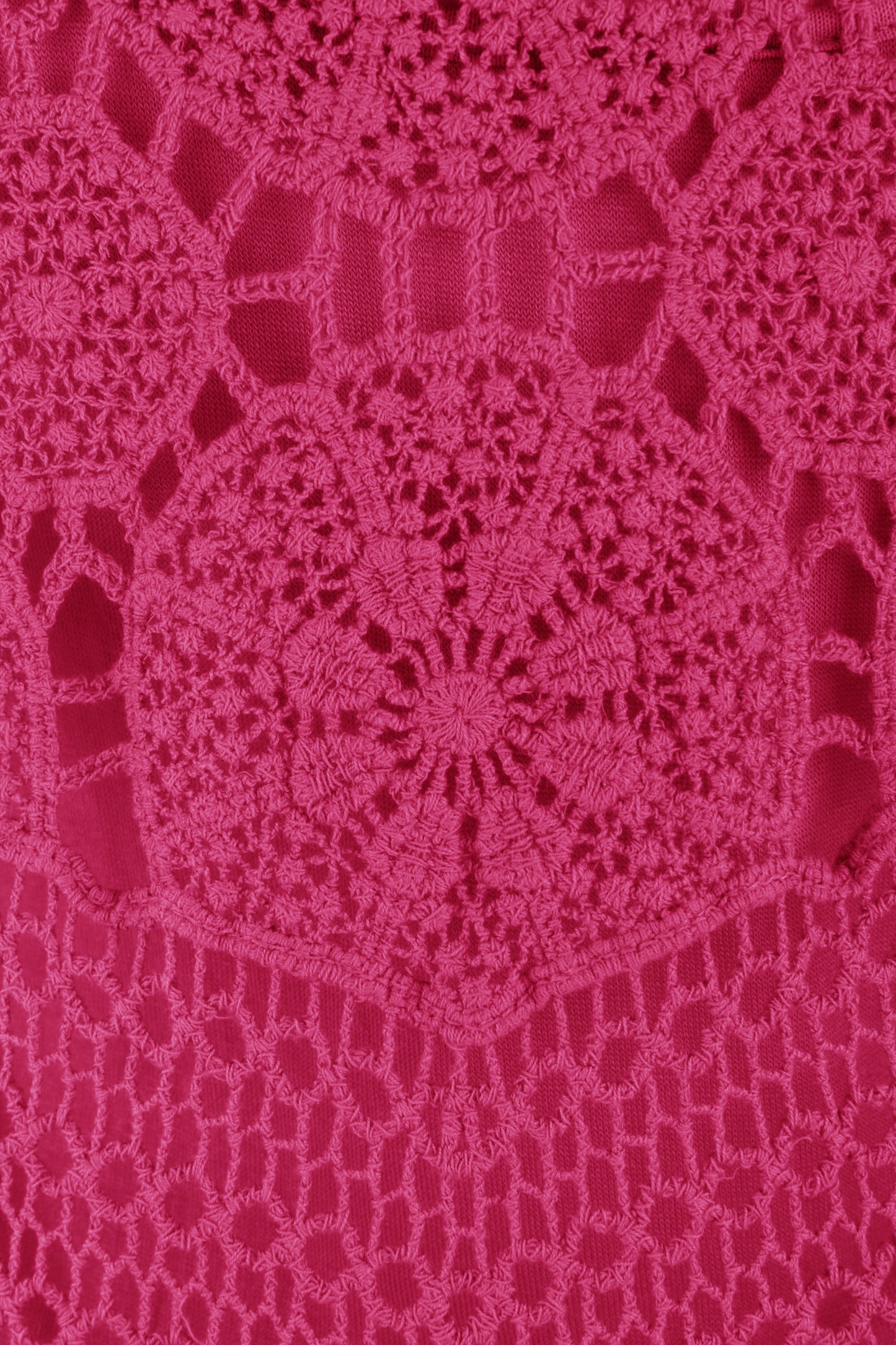 Scoop Hem Crochet Top