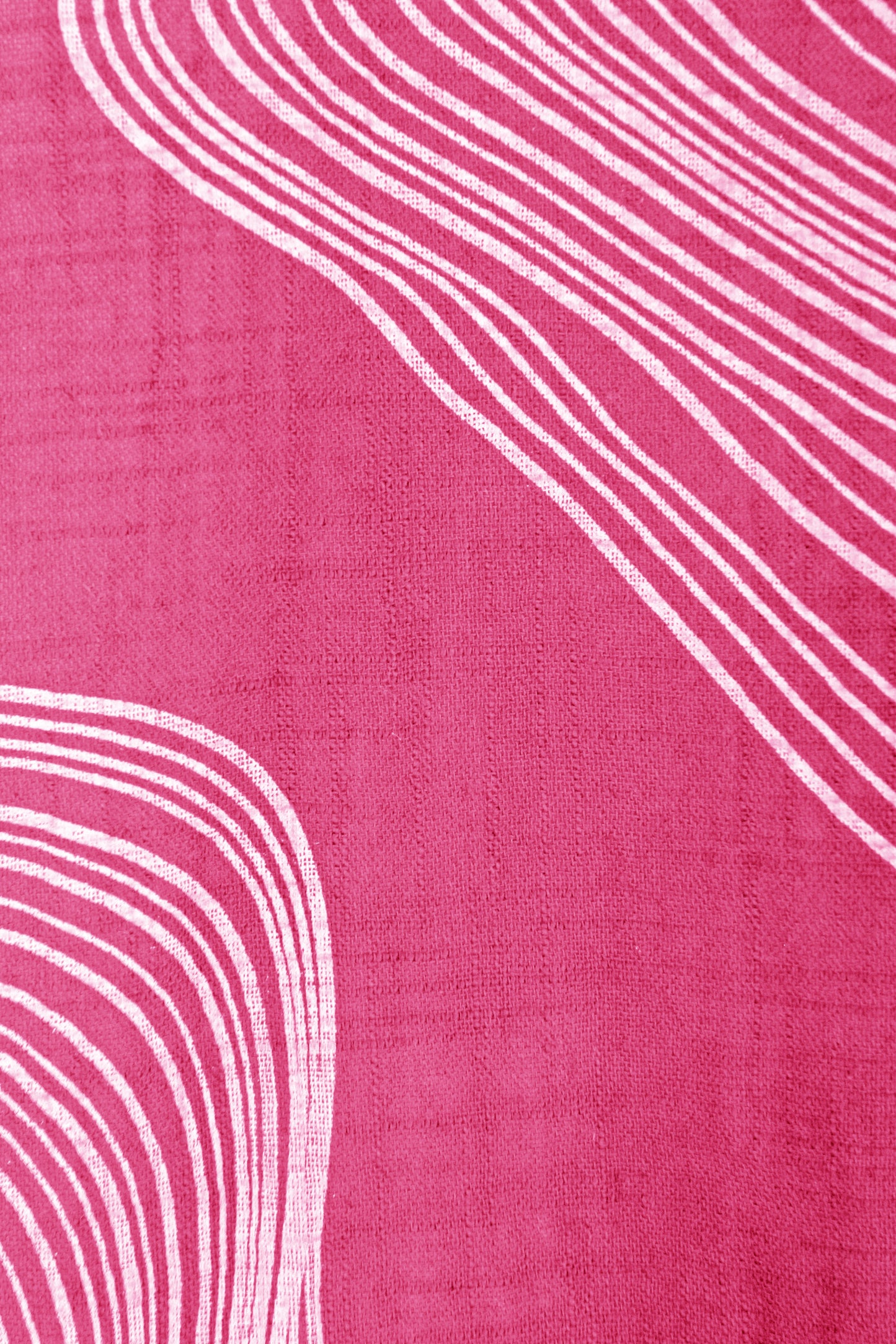 Tree Trunk Print Cotton Dress