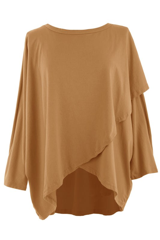 Crossover Flap Sweatshirt