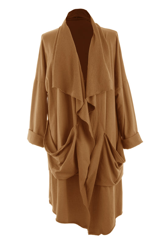 2 Slouch Pocket Jersey Jacket