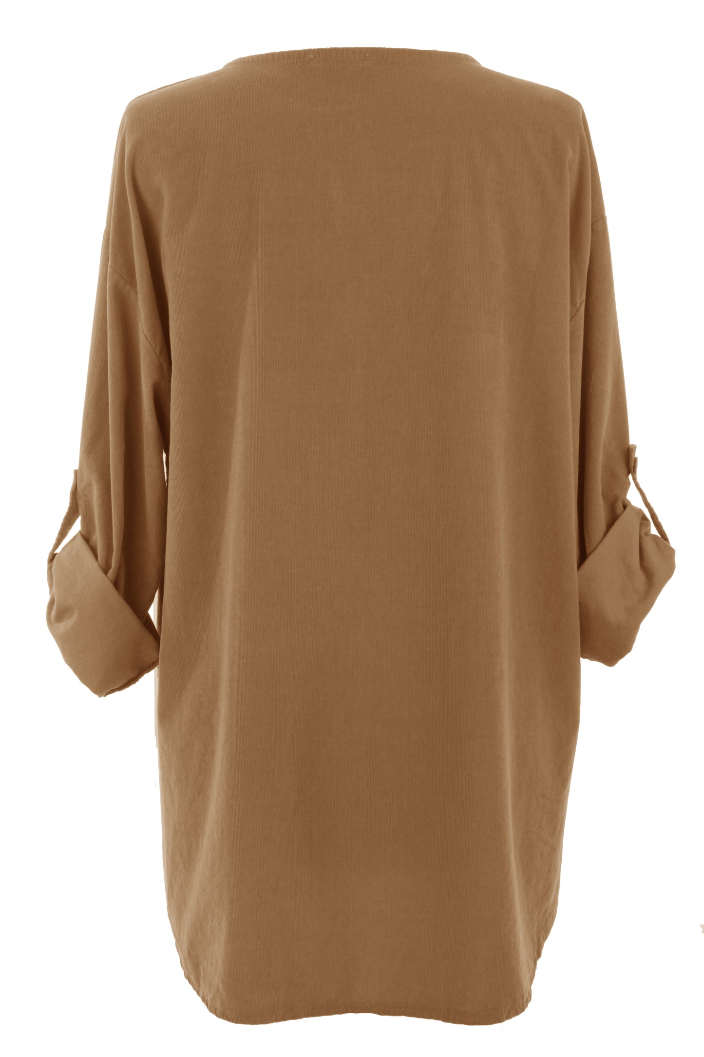 Button Detail Corduroy Top
