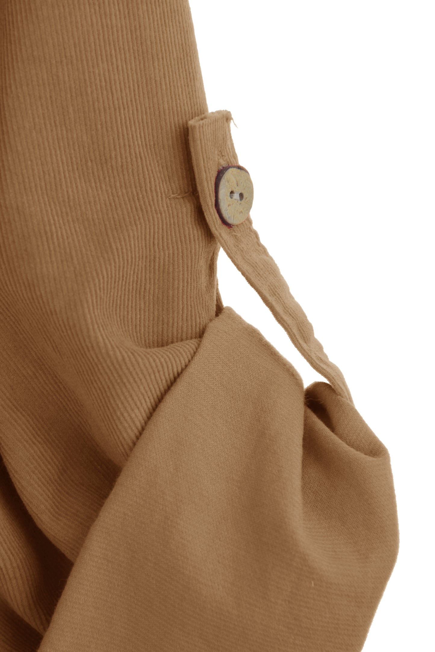 Button Detail Corduroy Top