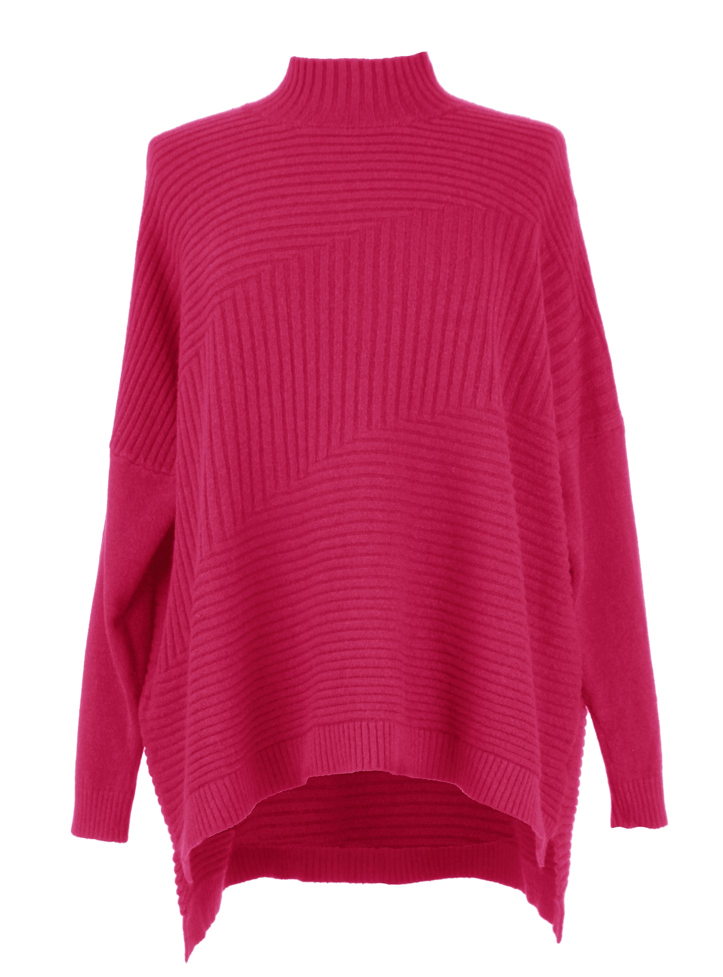 Ribbed Panel Jumper