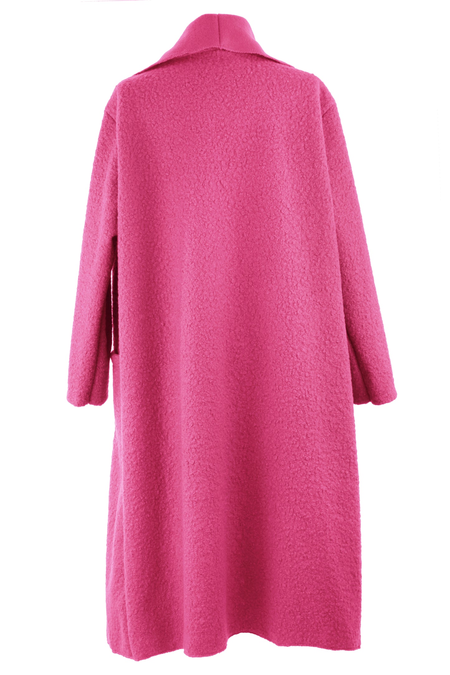 Plain Boucle Coat