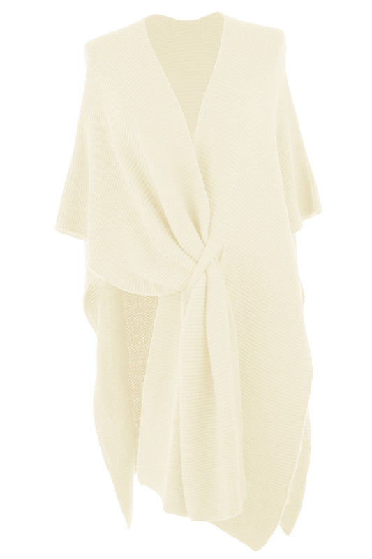 Loop Through Knit Cape