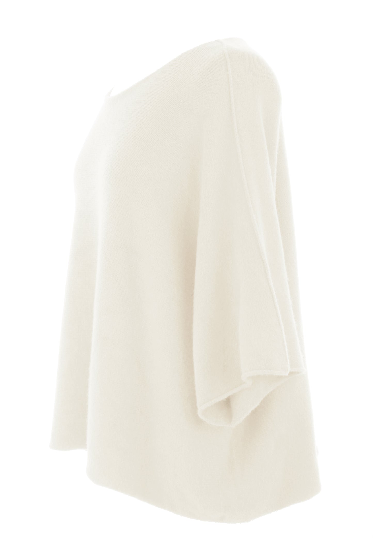 Batwing Short Sleeve Soft Knit Jumper