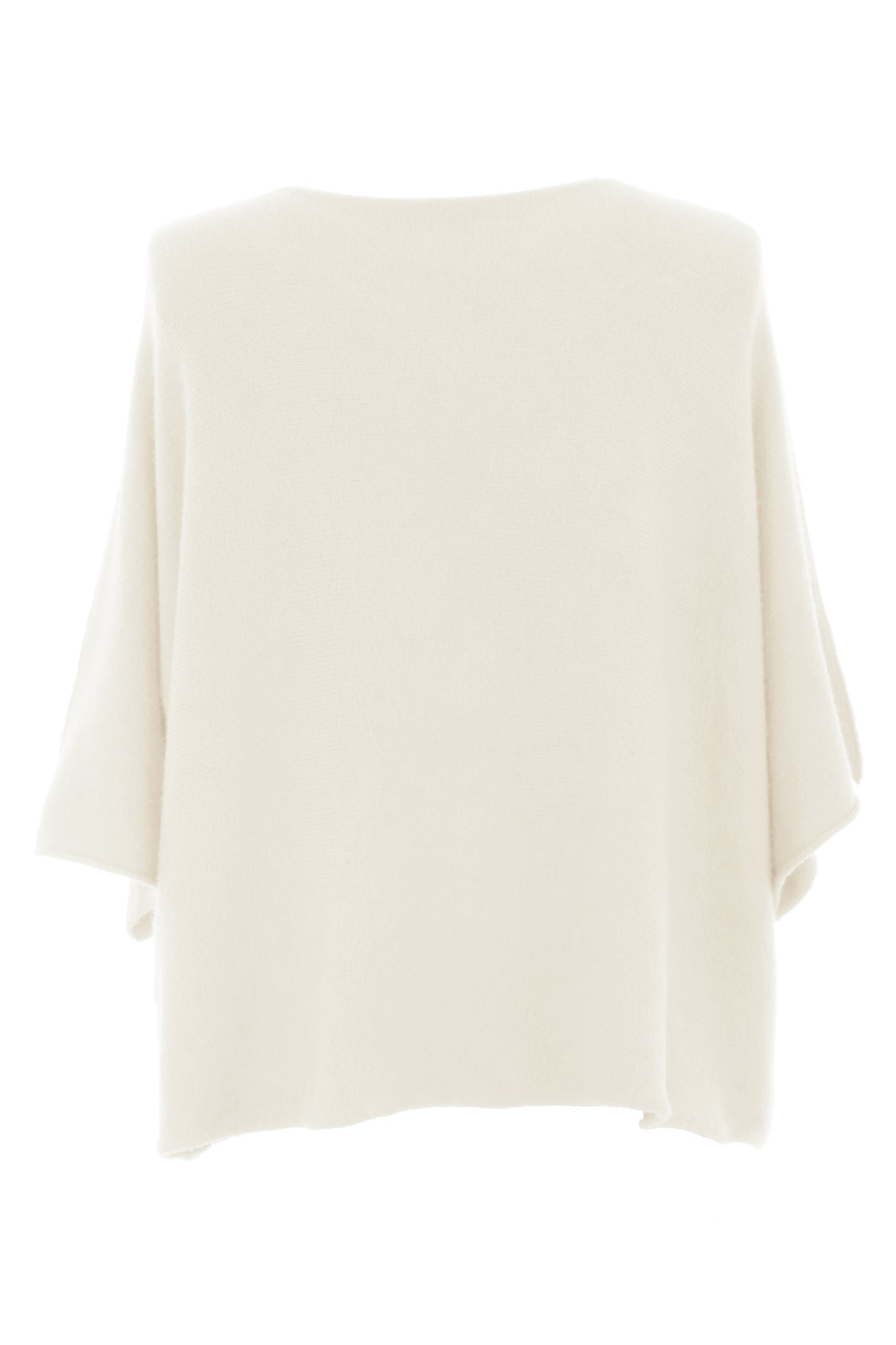 Batwing Short Sleeve Soft Knit Jumper