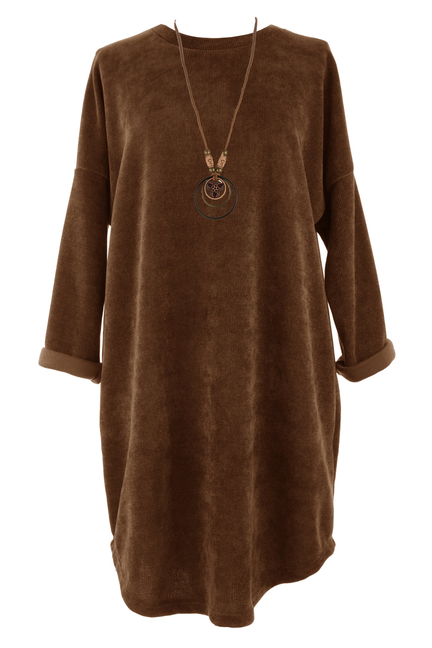 Chenille Necklace Dress