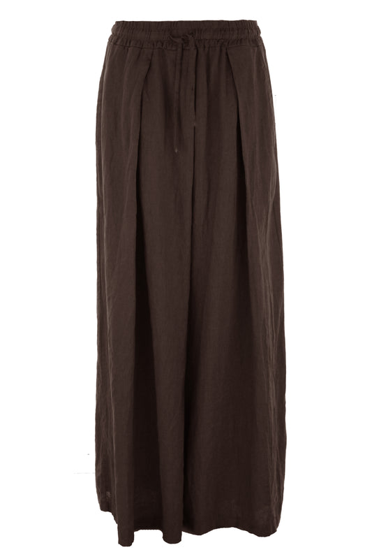 Linen Wide Leg Trouser