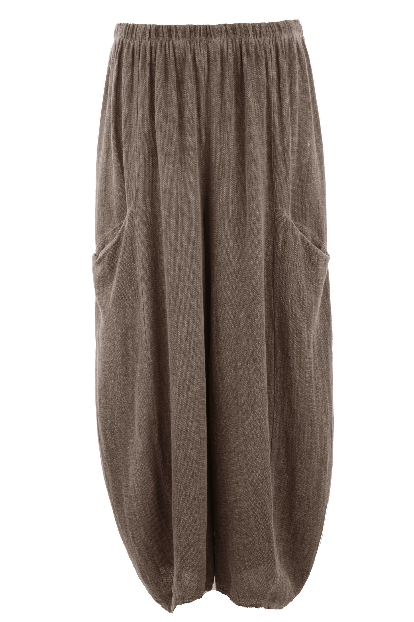 2 Slit Pocket Teabag Linen Trouser