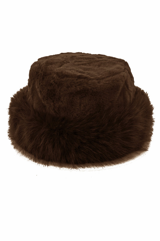Faux Fur Bucket Hat