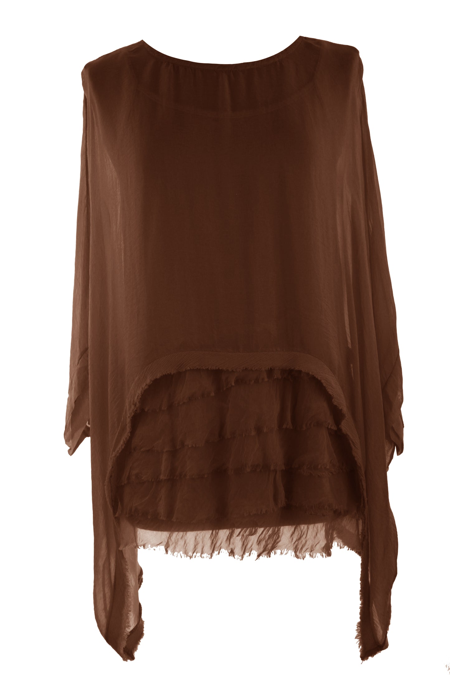 Rara Silk Top with Vest