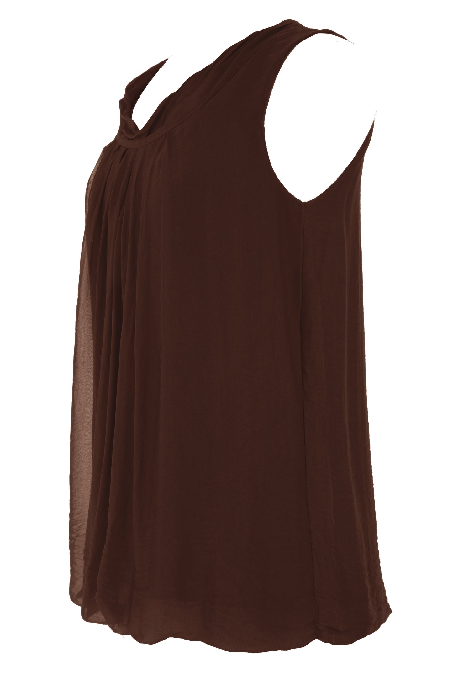 Puffball Silk Vest