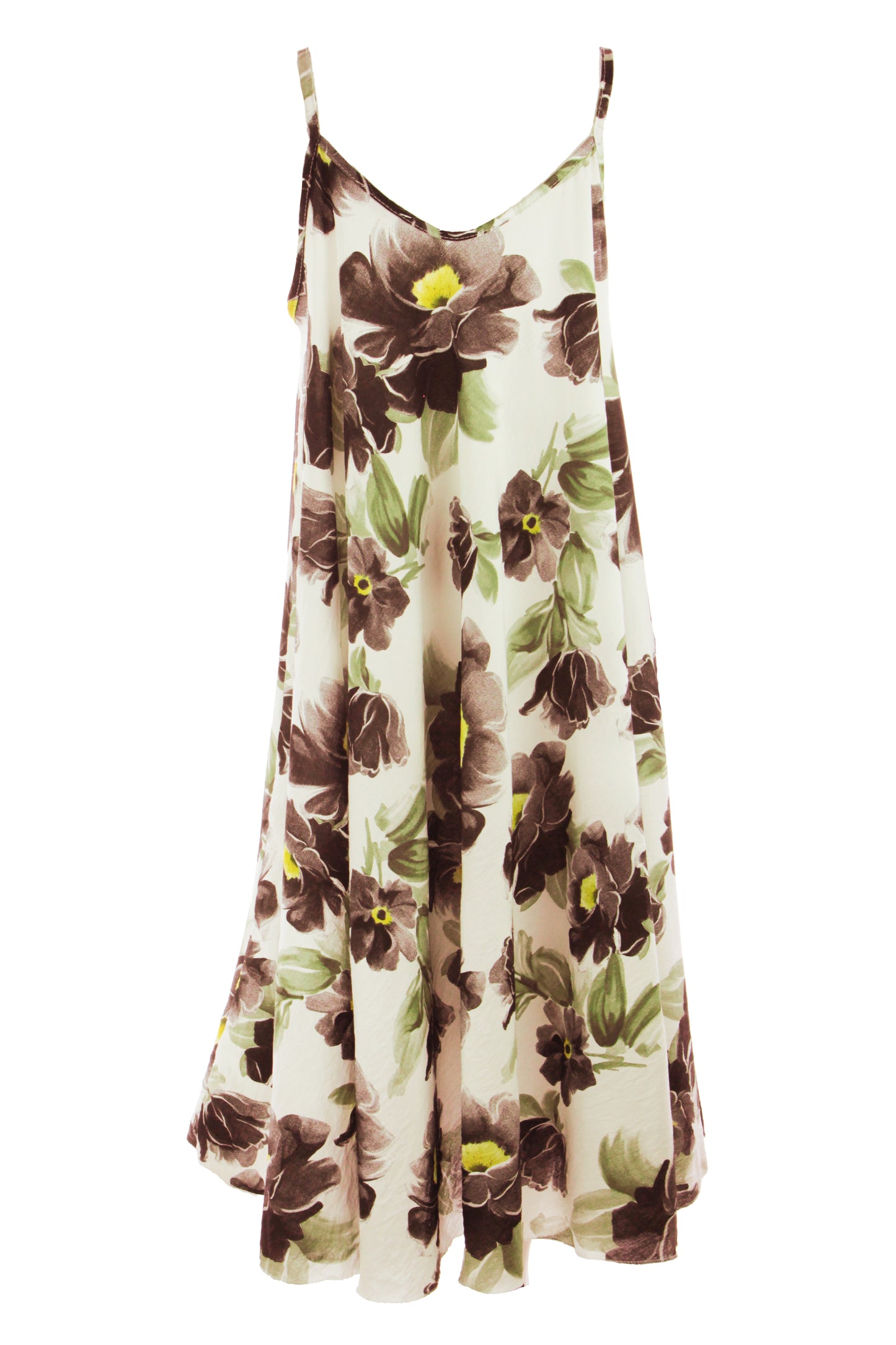 Floral Print Flared Dress
