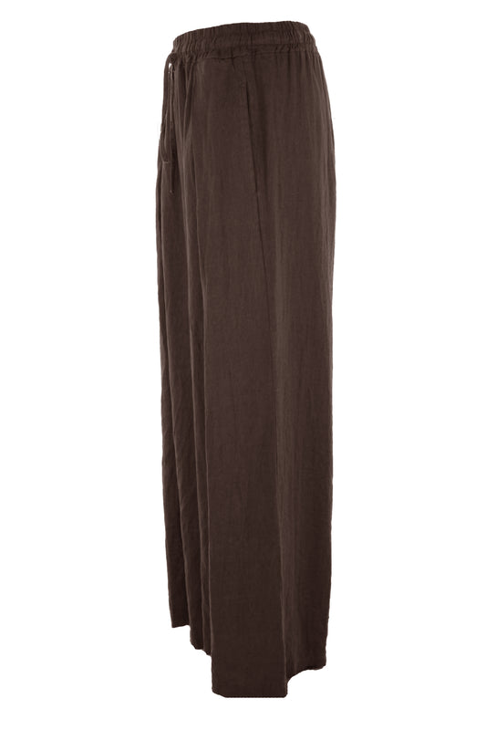 Linen Wide Leg Trouser