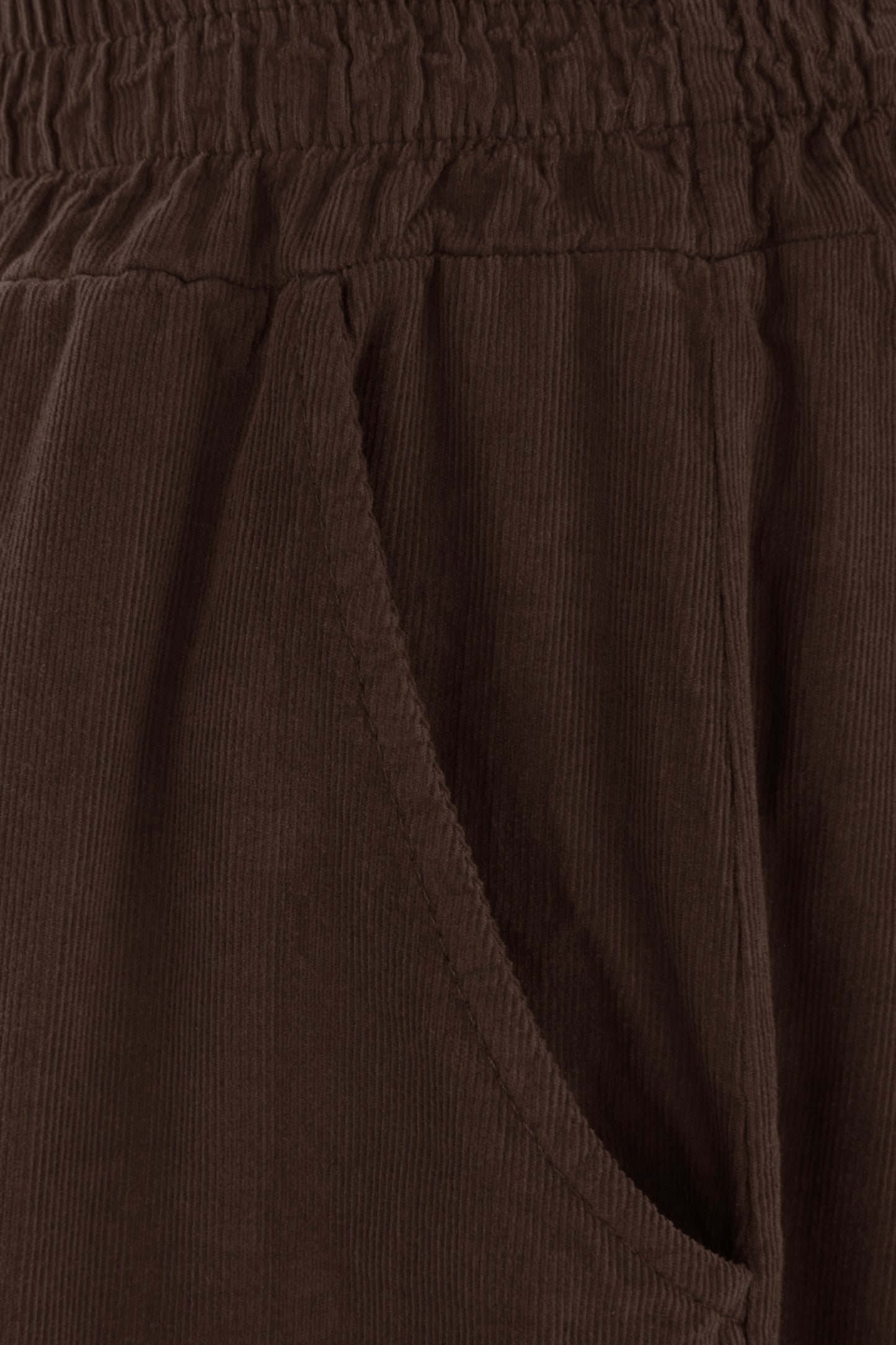 Wide Leg Corduroy Trouser