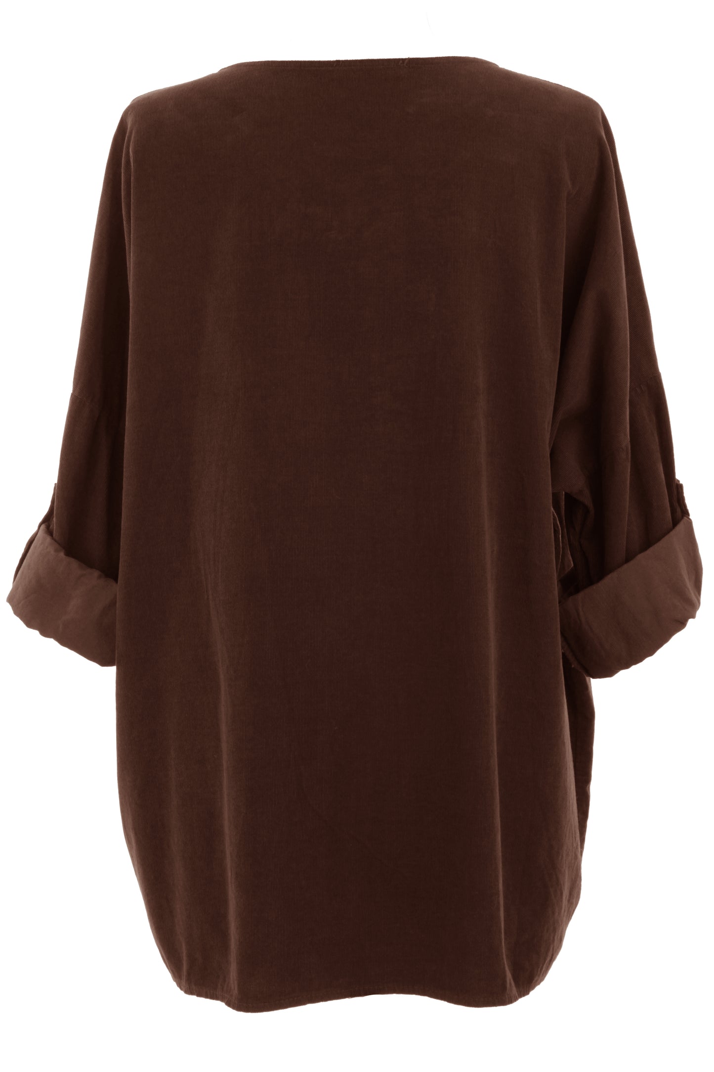 Button Detail 2 Pocket Corduroy Top