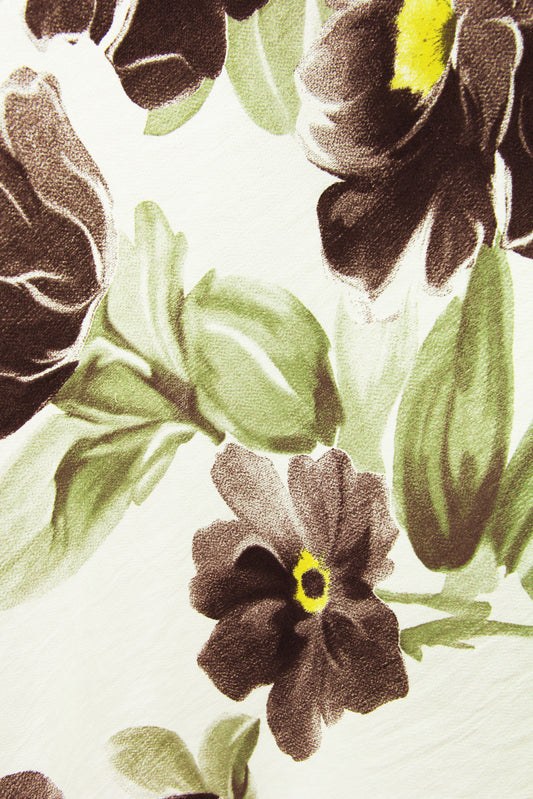 Floral Print Flared Dress