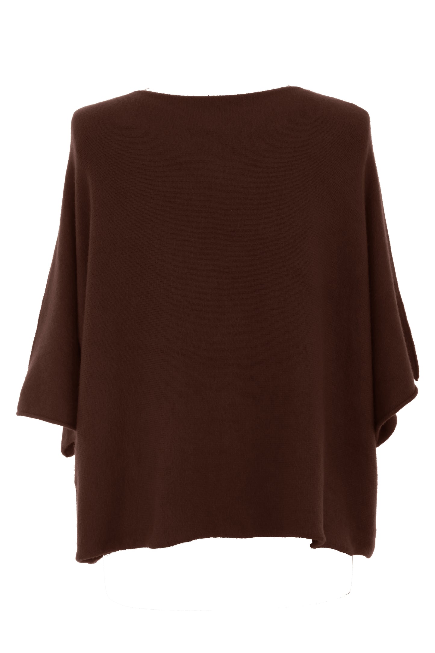 Batwing Short Sleeve Soft Knit Jumper