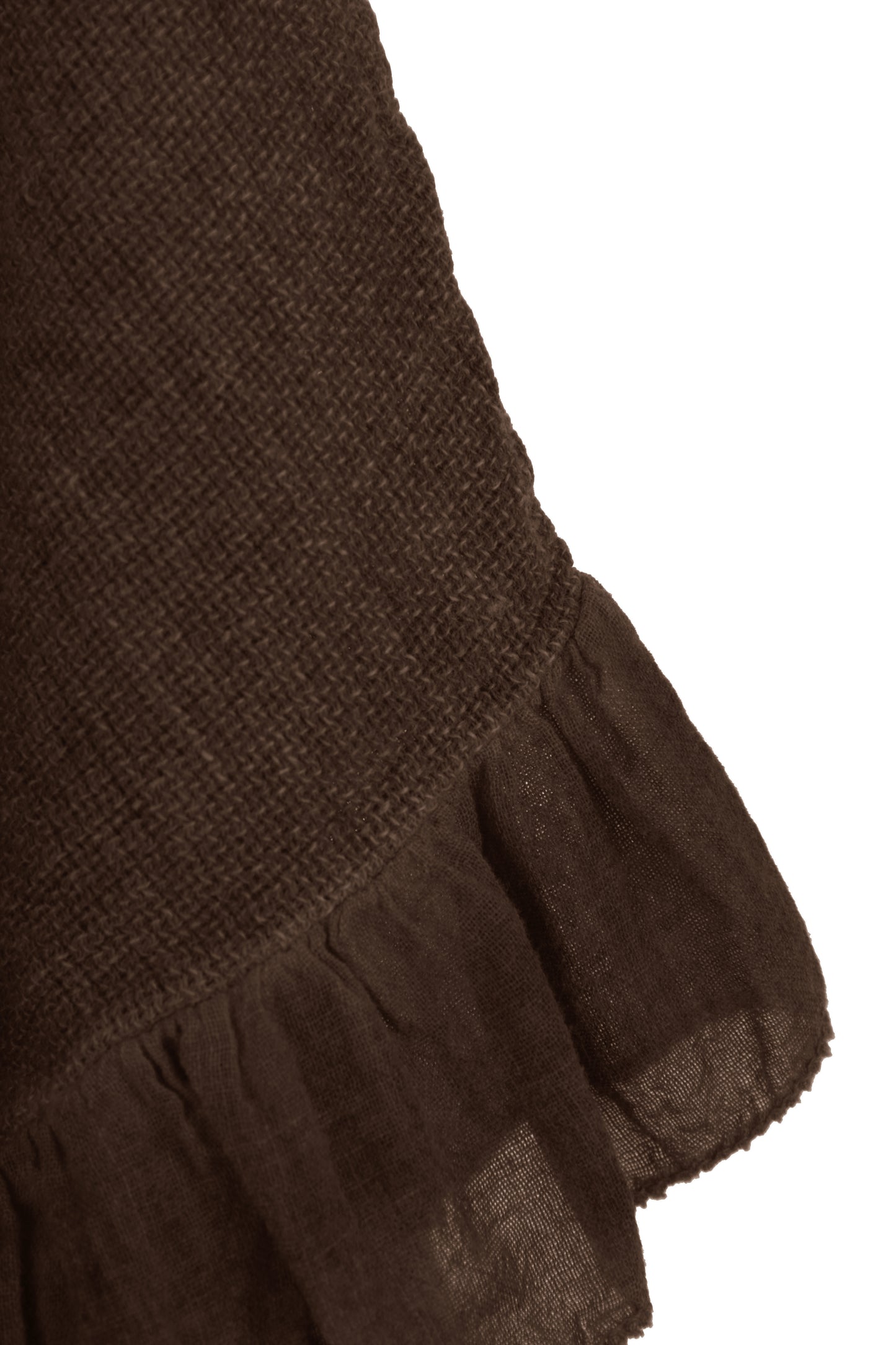 Frill Hem Teabag Top