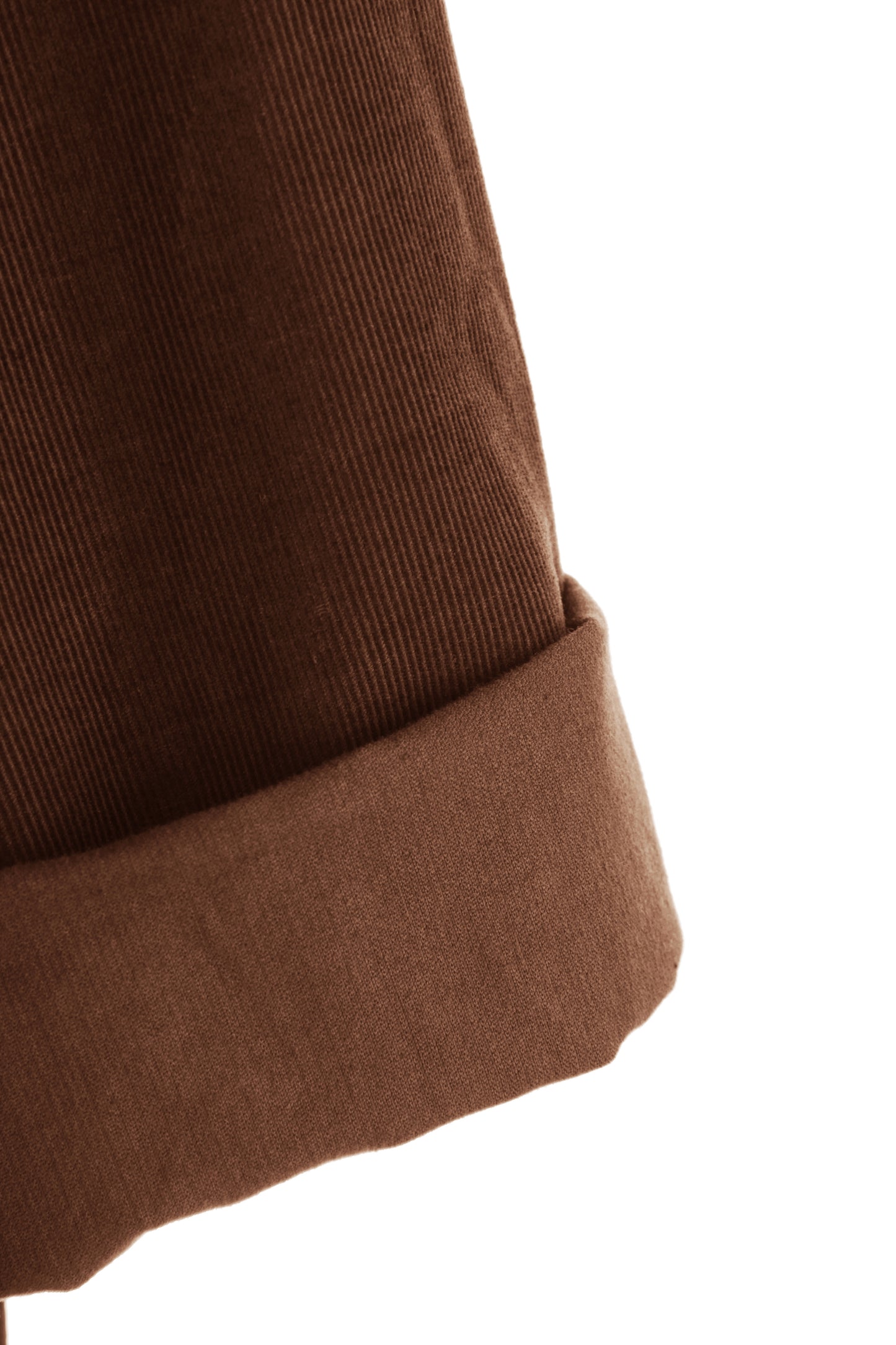 2 Pocket Button Detail Corduroy Midi