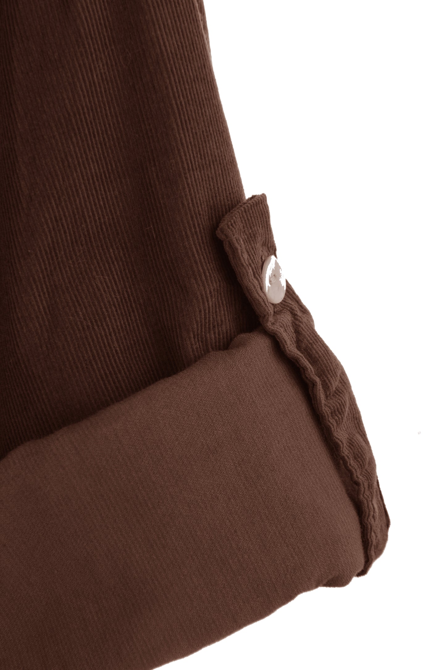 Button Detail 2 Pocket Corduroy Top