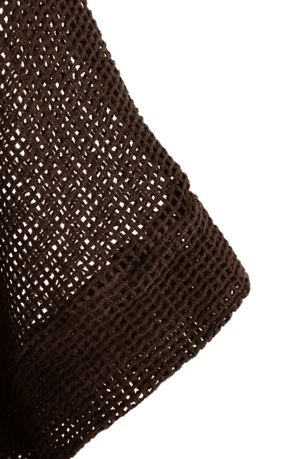 Tie Ruched Detail Mesh Top