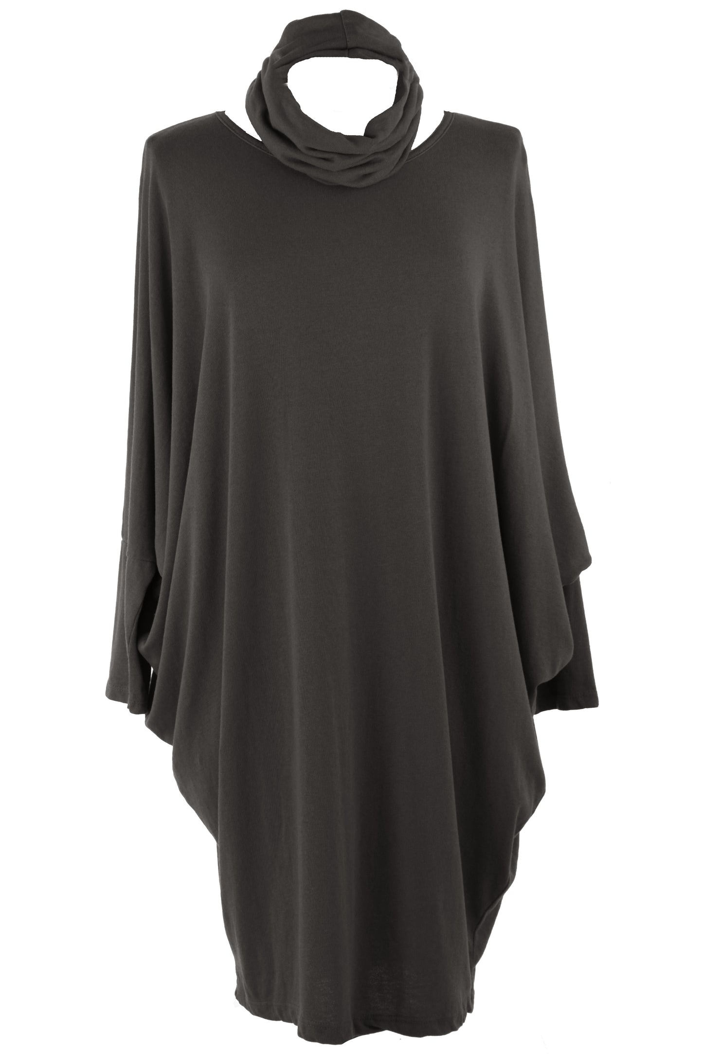 Fine Knit Snood Dress