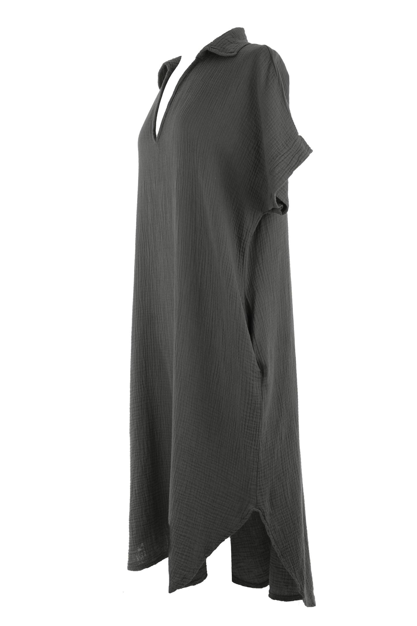 Plain Cheesecloth Midi