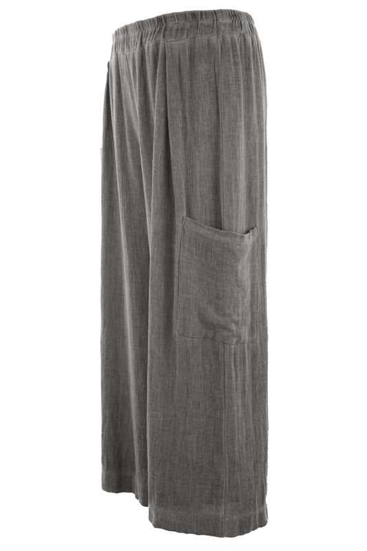 Teabag Linen Cropped Length Trouser