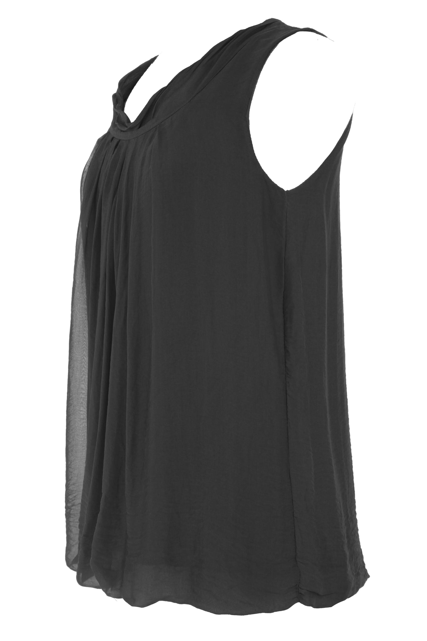 Puffball Silk Vest