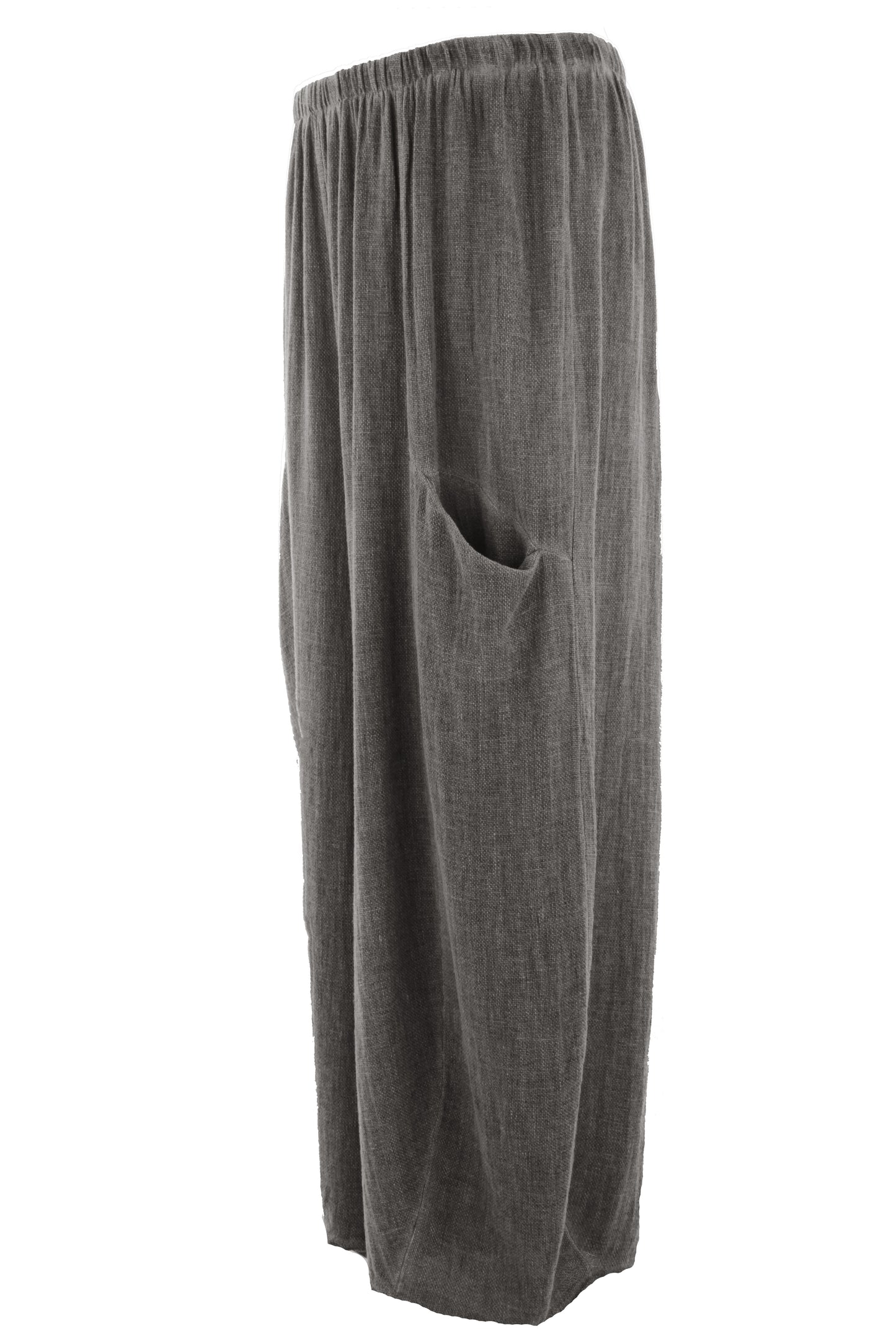 2 Slit Pocket Teabag Linen Trouser